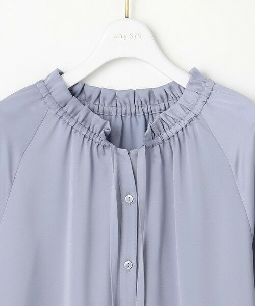 ANY SIS / エニィスィス シャツ・ブラウス | 【前後着用可能】ギャザーネック ブラウス | 詳細14