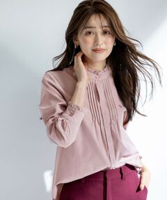 ANY SIS / エニィスィス シャツ・ブラウス | ピンタックフリル シャツ