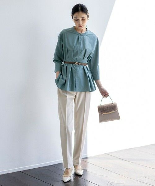 ANY SIS / エニィスィス シャツ・ブラウス | ウエストタックチュニック ブラウス | 詳細10