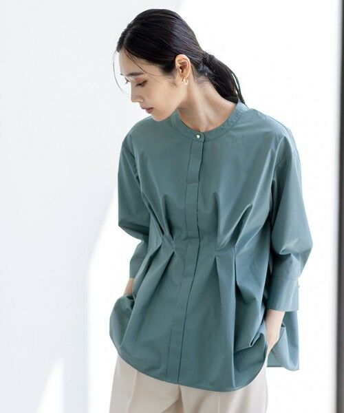 ANY SIS / エニィスィス シャツ・ブラウス | ウエストタックチュニック ブラウス | 詳細11