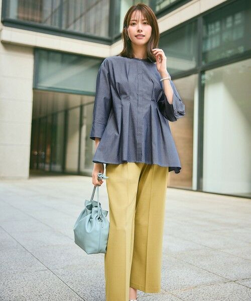 ANY SIS / エニィスィス シャツ・ブラウス | ウエストタックチュニック ブラウス | 詳細13