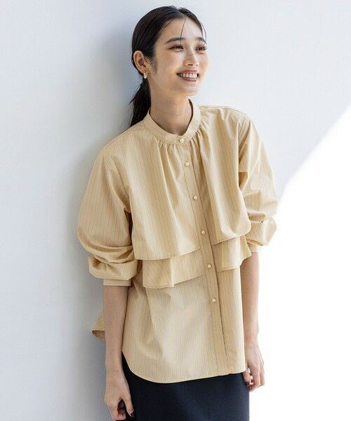 ANY SIS / エニィスィス シャツ・ブラウス | 【洗える】ラッフルレイヤード ブラウス | 詳細14