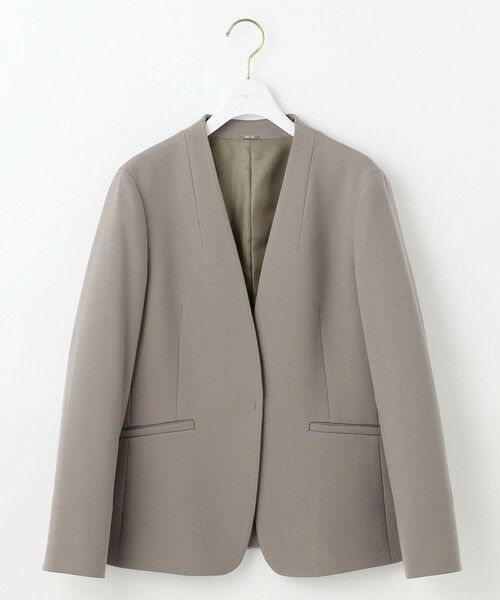 ANY SIS / エニィスィス ノーカラージャケット | ビューティサーモ2WAYストレッチ ノーカラージャケット | 詳細8