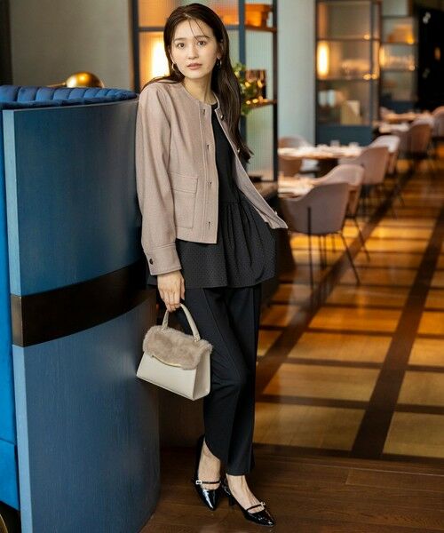 ANY SIS / エニィスィス その他パンツ | ビューティサーモ2WAYストレッチ テーパードパンツ | 詳細2