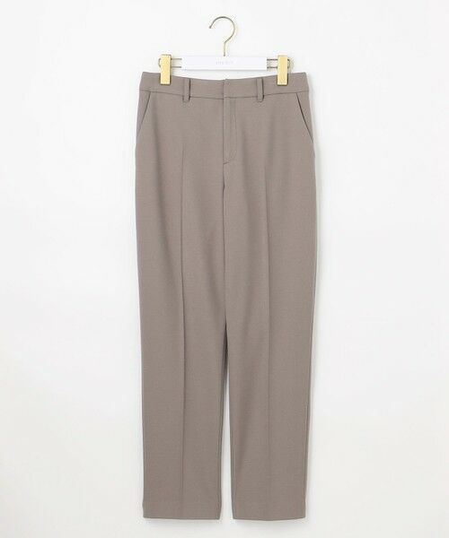 ANY SIS/エニィスィス 【保温効果・ストレッチ・洗える】ビューティサーモ2WAYストレッチ テーパードパンツ グレージュ L ANY SIS/エニィスィス 【保温効果・ストレッチ・洗える】ビューティサーモ2WAYストレッチ テーパードパンツ グレージュ L