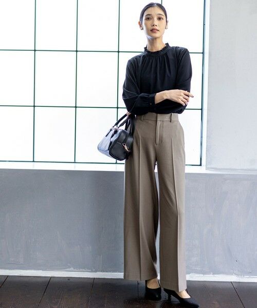 ANY SIS / エニィスィス その他パンツ | ビューティサーモ2WAYストレッチ ワイドパンツ | 詳細15