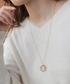 ANY SIS / エニィスィス ネックレス・ペンダント・チョーカー | ダブルリング ネックレス