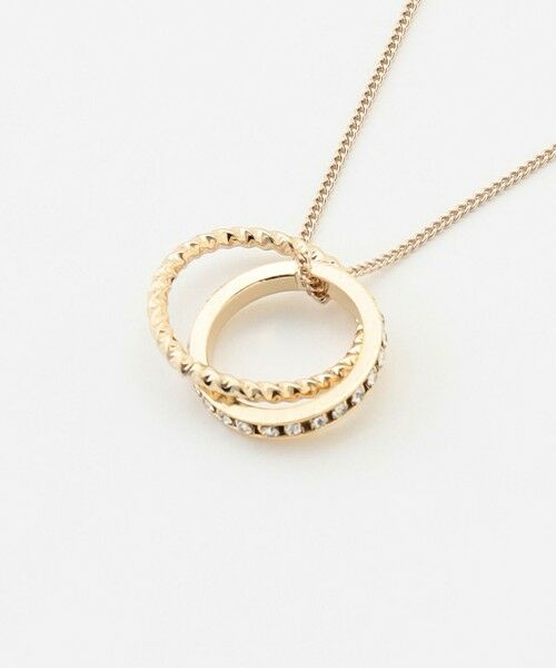 ANY SIS / エニィスィス ネックレス・ペンダント・チョーカー | ダブルリング ネックレス | 詳細2