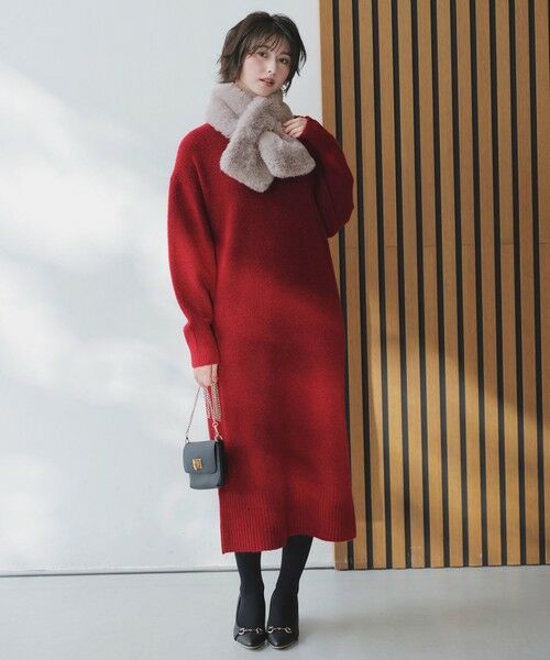 ANY SIS / エニィスィス マフラー・ショール・スヌード・ストール | フェイクファー ティペット | 詳細9