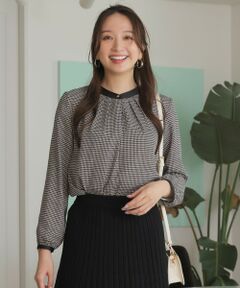 ANY SIS / エニィスィス シャツ・ブラウス | 【裏起毛】エニポカ バンドカラー ブラウス