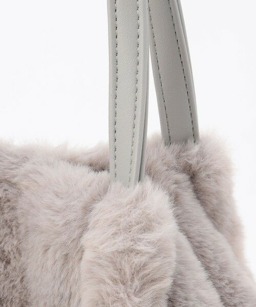 ANY SIS / エニィスィス ショルダーバッグ | 【2WAY】フェイクファーリボン バッグ | 詳細9