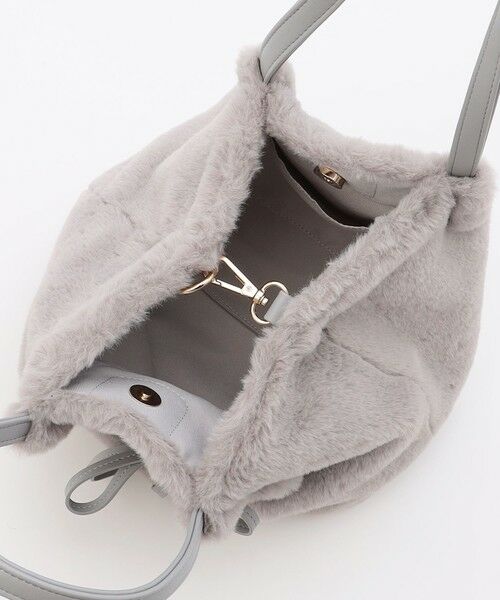 ANY SIS / エニィスィス ショルダーバッグ | 【2WAY】フェイクファーリボン バッグ | 詳細13