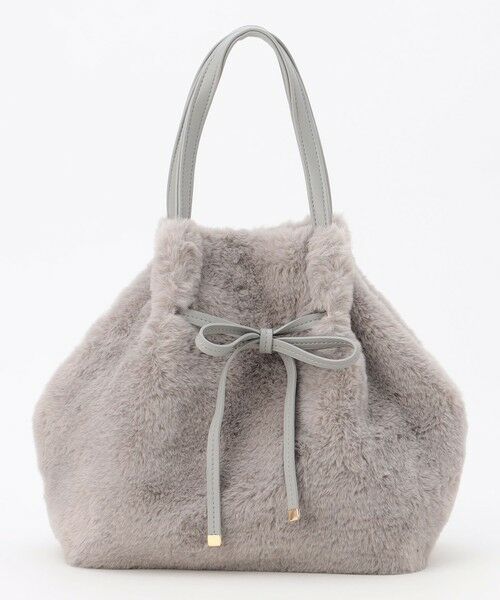 ANY SIS / エニィスィス ショルダーバッグ | 【2WAY】フェイクファーリボン バッグ | 詳細4