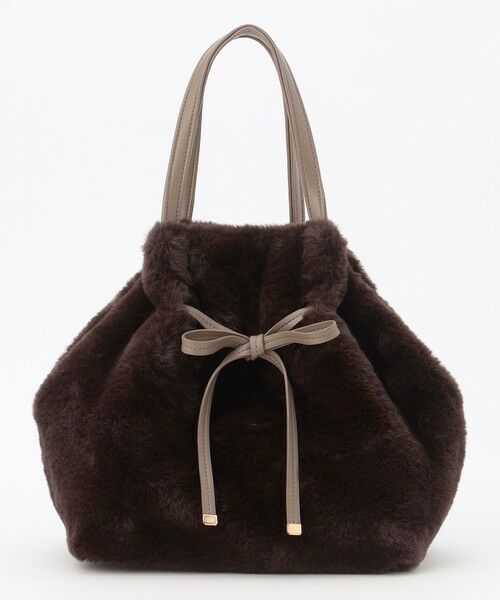 ANY SIS / エニィスィス ショルダーバッグ | 【2WAY】フェイクファーリボン バッグ | 詳細22