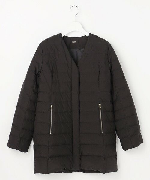 ANY SIS / エニィスィス ダウンジャケット・ベスト | 【2WAY】ノーカラーミドル ダウン | 詳細25