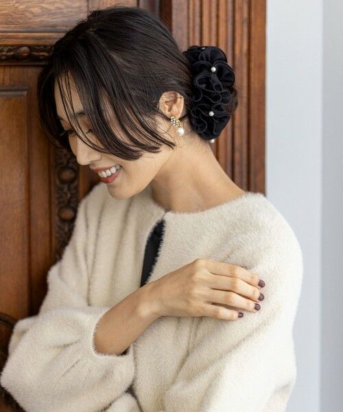 ANY SIS / エニィスィス カーディガン・ボレロ | 【洗える】フェザーボレロ カーディガン | 詳細1