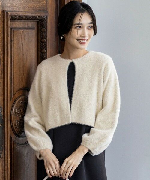 ANY SIS / エニィスィス カーディガン・ボレロ | 【洗える】フェザーボレロ カーディガン | 詳細3