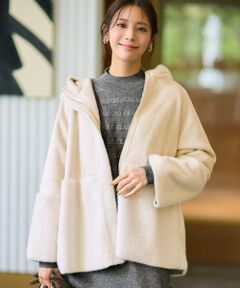 ANY SIS / エニィスィス その他アウター | Luxuryフェイクムートン コート