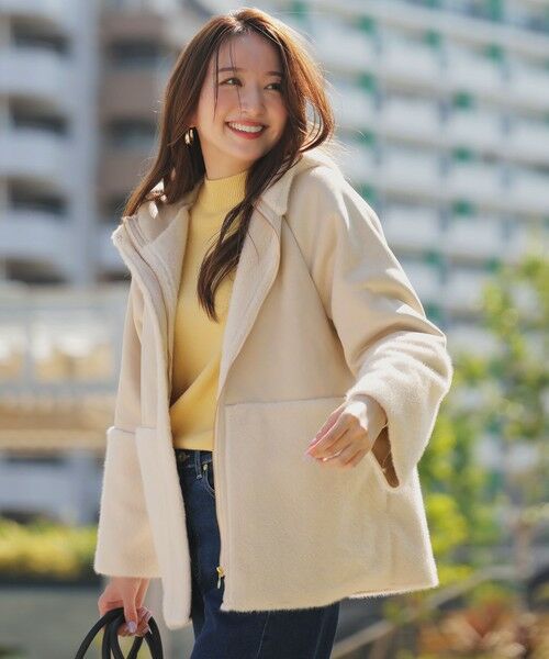 ANY SIS / エニィスィス その他アウター | Luxuryフェイクムートン コート | 詳細3