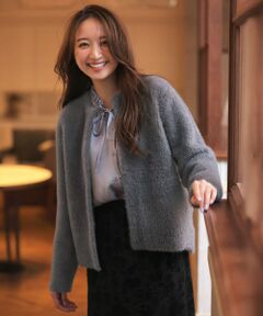 ANY SIS / エニィスィス その他アウター | フェザーニット ジャケット