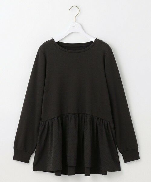 ANY SIS / エニィスィス カットソー | スムースコンビペプラム カットソー | 詳細17