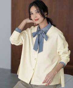 ANY SIS / エニィスィス カーディガン・ボレロ | カットジョーゼット カーディガン