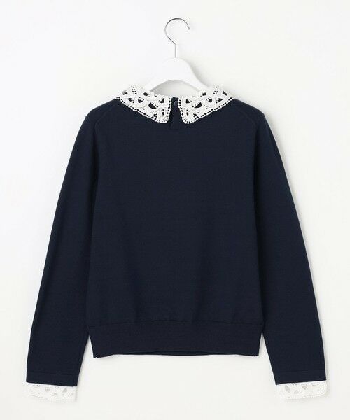 ANY SIS / エニィスィス ニット・セーター | レース襟 ニット | 詳細4