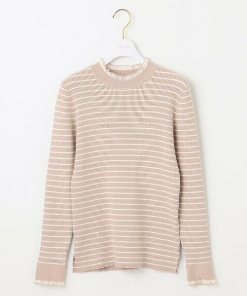 ANY SIS / エニィスィス ニット・セーター | CICA加工 フリルネック プルオーバー | 詳細28