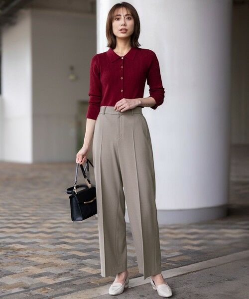 ANY SIS / エニィスィス ニット・セーター | CICA加工 襟デザイン ニット | 詳細17