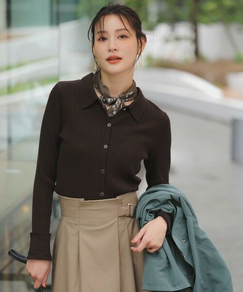 ANY SIS / エニィスィス ニット・セーター | CICA加工 襟デザイン ニット | 詳細21