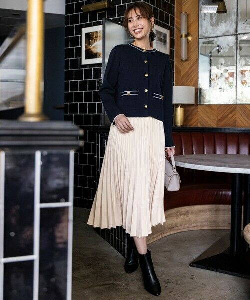 ANY SIS / エニィスィス カーディガン・ボレロ | CICA加工 ニット ジャケット | 詳細5