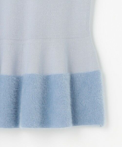 ANY SIS / エニィスィス ニット・セーター | ペプラムフェザー ニット | 詳細14