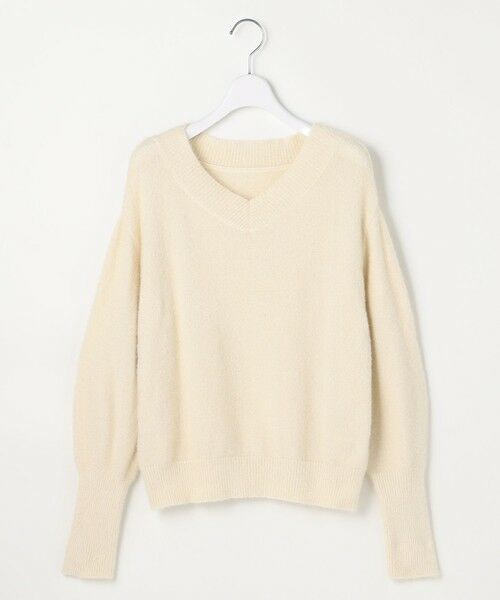 ANY SIS / エニィスィス セットアップ | 【2SET】フェザー ニット × フロッキー スカート | 詳細10