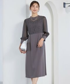 ANY SIS / エニィスィス ドレス | 【洗える】Nobleコンビ ドレス