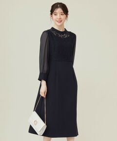 ANY SIS / エニィスィス ドレス | 【洗える】Nobleコンビ ドレス