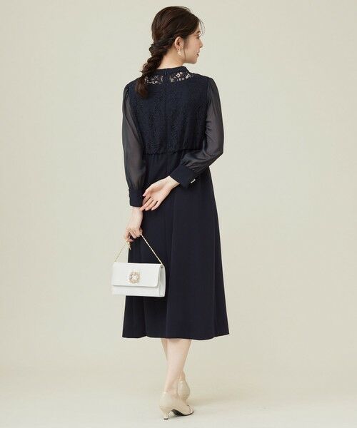 ANY SIS / エニィスィス ドレス | 【洗える】Nobleコンビ ドレス | 詳細11