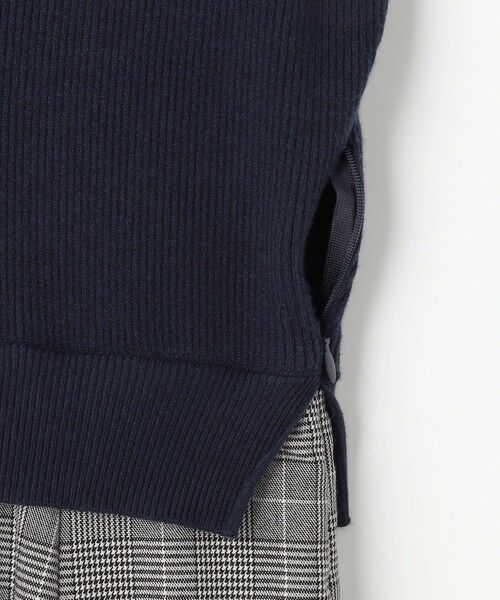 ANY SIS / エニィスィス ロング・マキシ丈ワンピース | ドッキングニット ワンピース | 詳細13