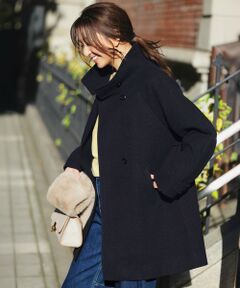 ANY SIS / エニィスィス その他アウター | ウールライクスタンドカラー ミドルコート