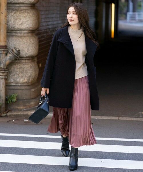 ANY SIS / エニィスィス その他アウター | ウールライクスタンドカラー ミドルコート | 詳細21