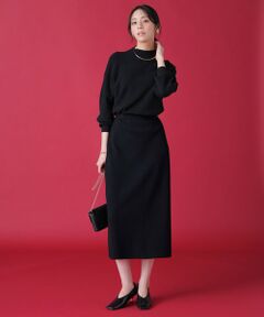 ANY SIS / エニィスィス ミニ・ひざ丈スカート | CICA加工 ニット タイト スカート