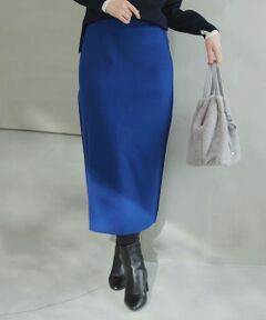 ANY SIS / エニィスィス ミニ・ひざ丈スカート | CICA加工 ニット タイト スカート