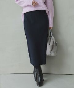 ANY SIS / エニィスィス ミニ・ひざ丈スカート | CICA加工 ニット タイト スカート