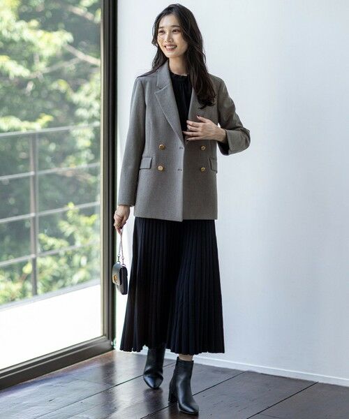 ANY SIS / エニィスィス ミニ・ひざ丈スカート | CICA加工 ニット フレア スカート | 詳細23