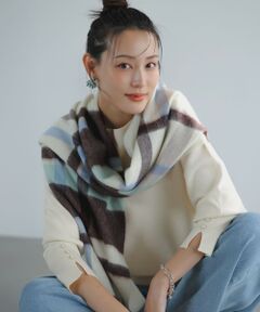 ANY SIS / エニィスィス マフラー・ショール・スヌード・ストール | ウールニュアンス ストール