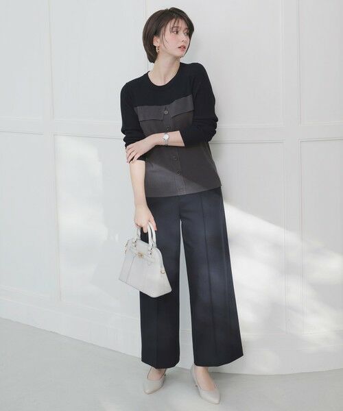 ANY SIS / エニィスィス ニット・セーター | ビスチェ風 長袖 ニット | 詳細2