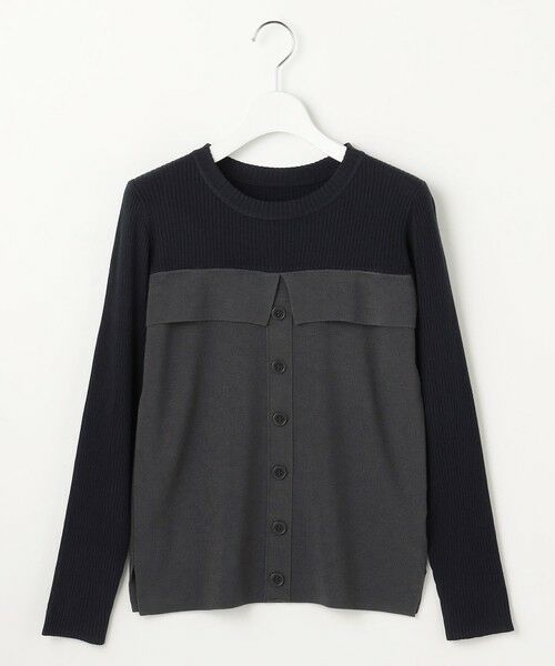 ANY SIS / エニィスィス ニット・セーター | ビスチェ風 長袖 ニット | 詳細4