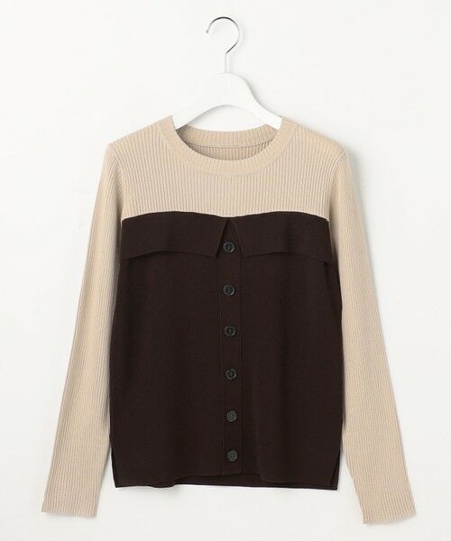 ANY SIS / エニィスィス ニット・セーター | ビスチェ風 長袖 ニット | 詳細8