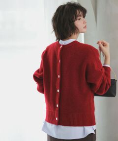 【前後着用可能】Airニット カーディガン