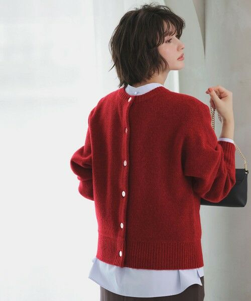 ANY SIS / エニィスィス カーディガン・ボレロ | 【前後着用可能】Airニット カーディガン | 詳細6