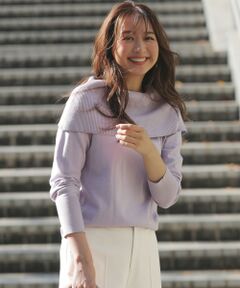 ANY SIS / エニィスィス ニット・セーター | 【WEB・一部店舗限定】オフショルダー ニット